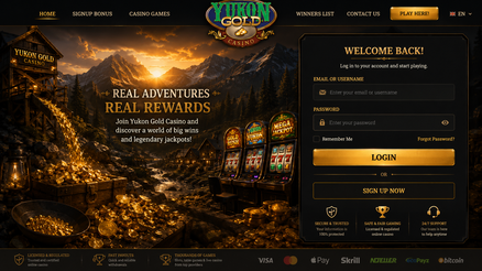 yukon gold casino Gameplay