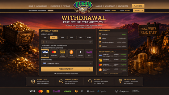 yukon gold casino Jeu